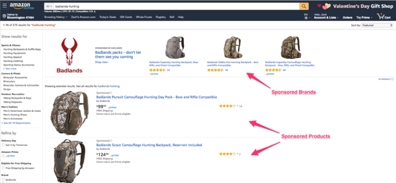 Amazon Ads Webpage