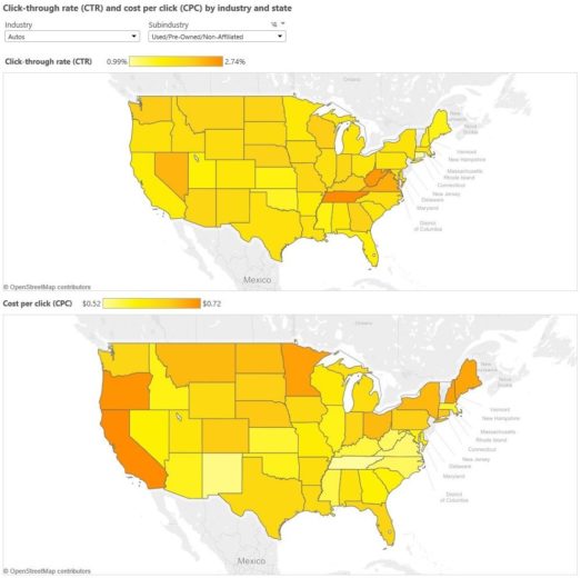 Image of geographic data