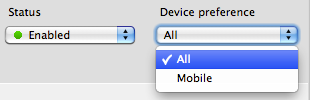 Device Preference 2