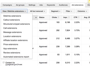 Finding message extensions