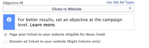 Clicks to Website, Objectives