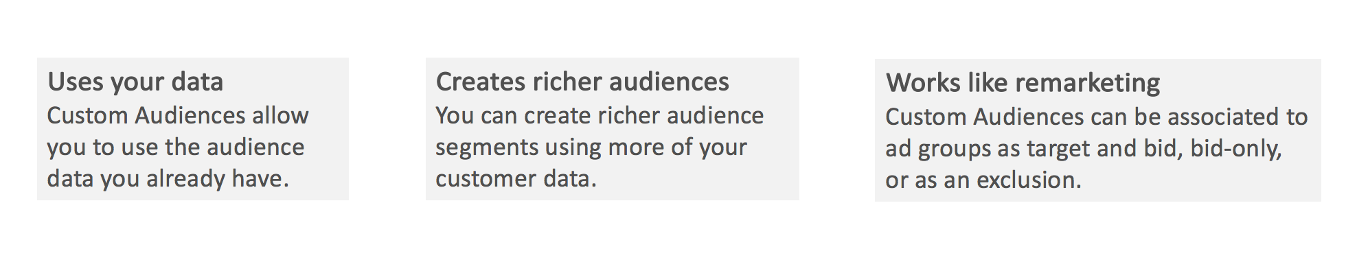 Custom Audiences