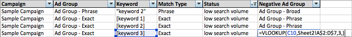 VLOOKUP Audit