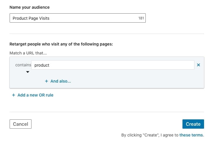 linkedin ads custom audience