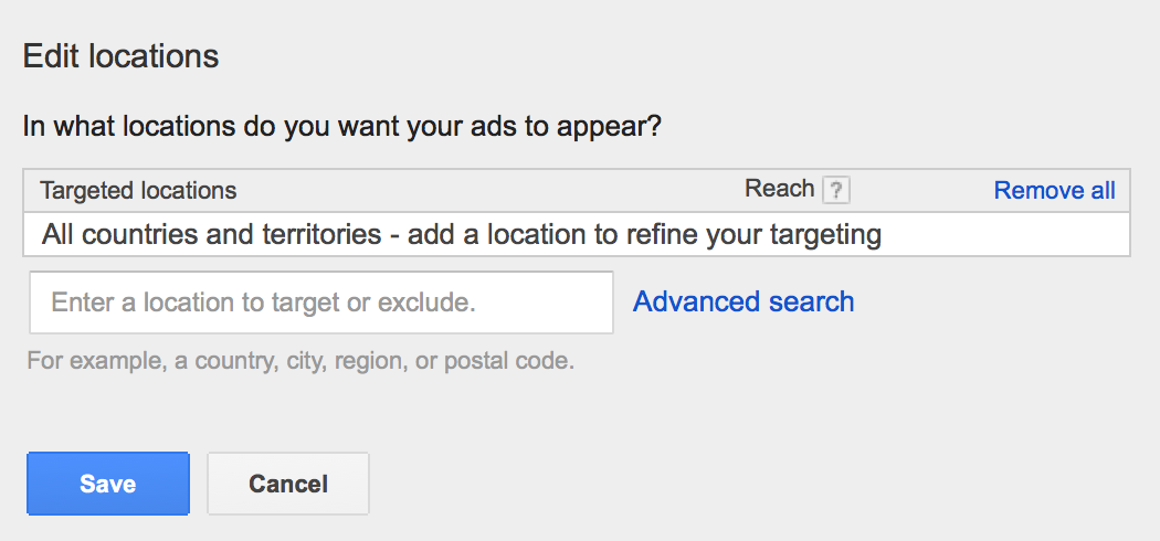 Google targeting 1