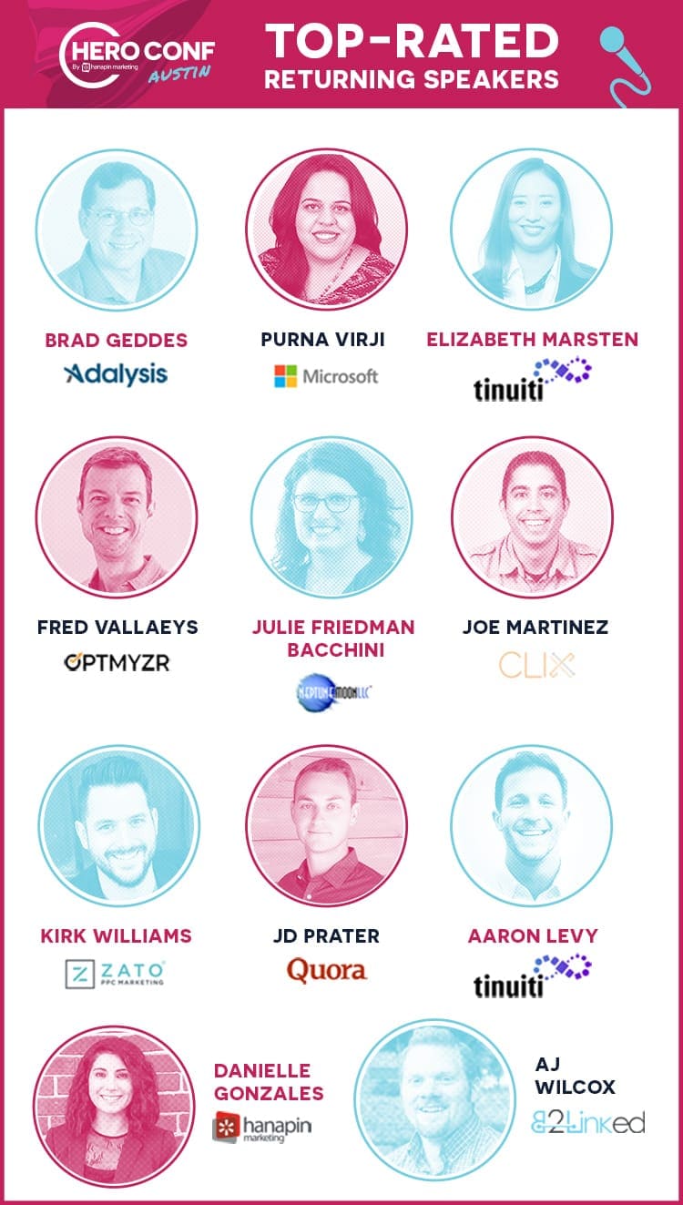 top 10 hero conf speakers return to Austin in 2020